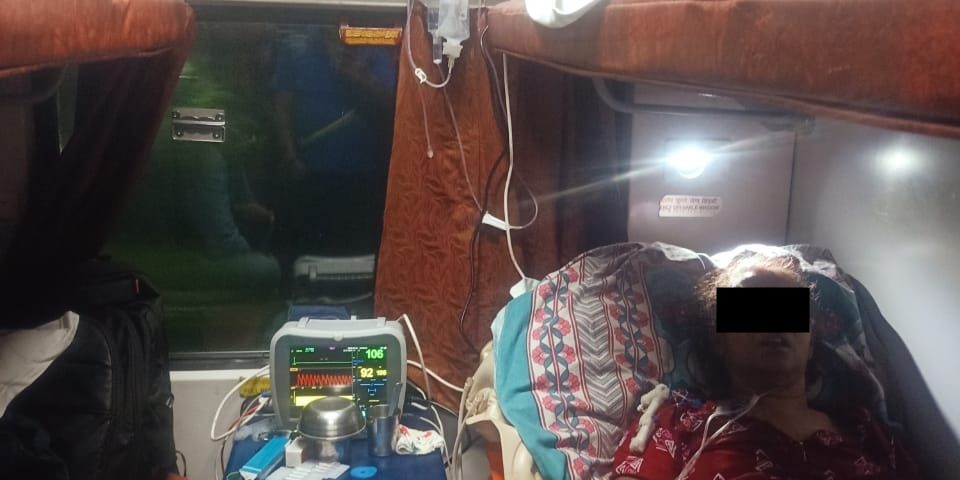 Varanasi to mumbai rail ambulance Image 2025-08-31 at 3.14.29 PM