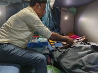 lifesavers train ambulance from fortis delhi to bengaluru