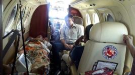 emergency chartered air ambulance