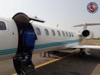 chartered air ambulance icu