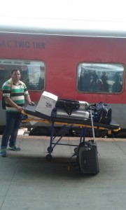 Full ICU back up For Rail Ambulance                        