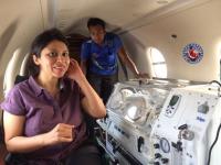 Lifesavers paediatric air transport