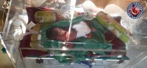 baby on ventilator