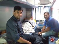 lifesavers train icu ambulance 